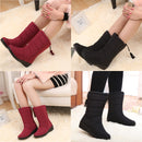 Women's Winter Outdoor Snow Boots Waterproof Rain Boots Non-Slip Keep Warm Thick Fluff