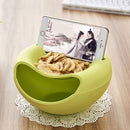 Honana HN-B20 Multifunction Storage Box Fruit Snacks Nut Holder Home Organizer Accessories