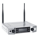 Wireless Microphone System UHF 2 Channel Handheld Mic Kraoke Speech