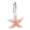 12Pcs/Pack Barthroom Shower Curtain Hooks Set for Shower Rod Beach Themed Starfish Shell Seashells Hook