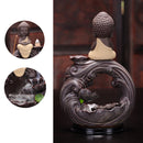Porcelain Smoke Backflow Ceramic Incense Cone Burner Censer Holder Decorations