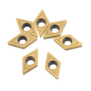 MACHIFIT 10pcs DCMT070204 VP15TF Internal Turning Tools Carbide Insert Cutting Tool  CNC Lathe Tools For Steel