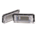 LED License Number Plate Lights Lamp Canbus Error Free White Pair for BMW E46 1998-2005