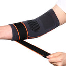 Badminton Basketball Adjustable Breathable Arm Guard Fitness Compression Elbow Support