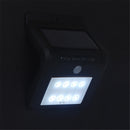 Solar Power 8 LED Security Wall Light PIR Motion Sensor Outdoor Waterproof Lamp