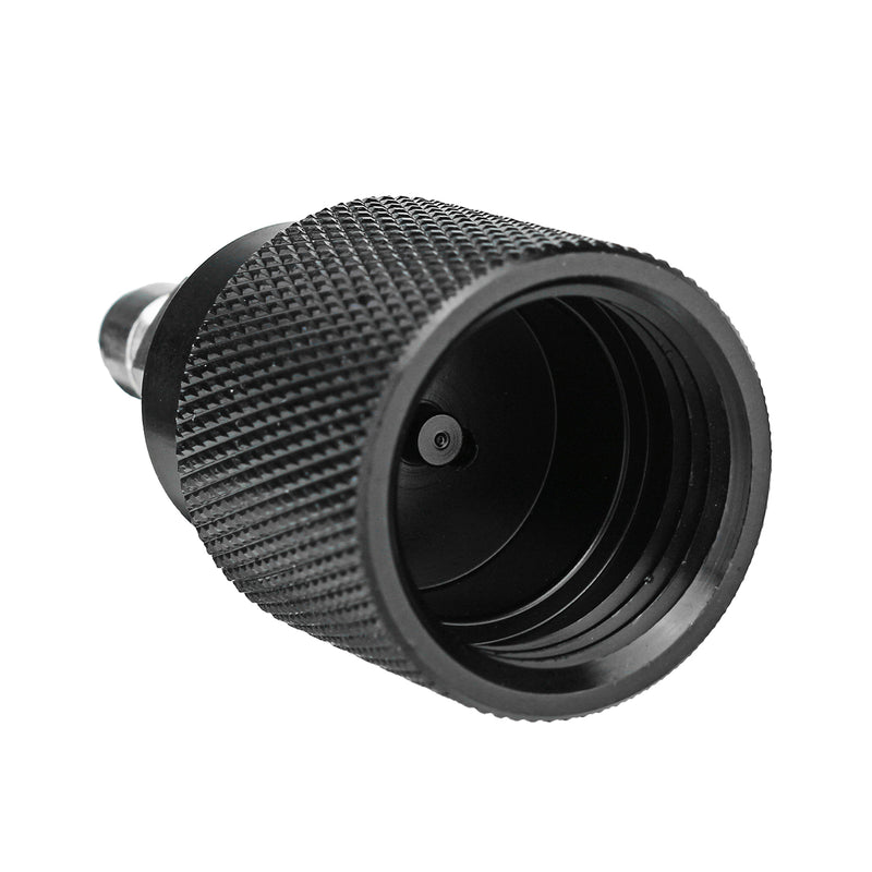 CO2 Refill Adapter Black Air Compressed Can Outlet/Refill Station Connector Kit