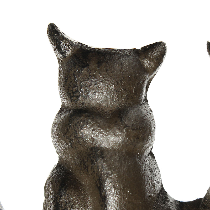 Cat Kitten Tail Cast Iron Wall Hook 6 Hooks Coat Keys Towel Rack Cloth Hanger Home Organizer