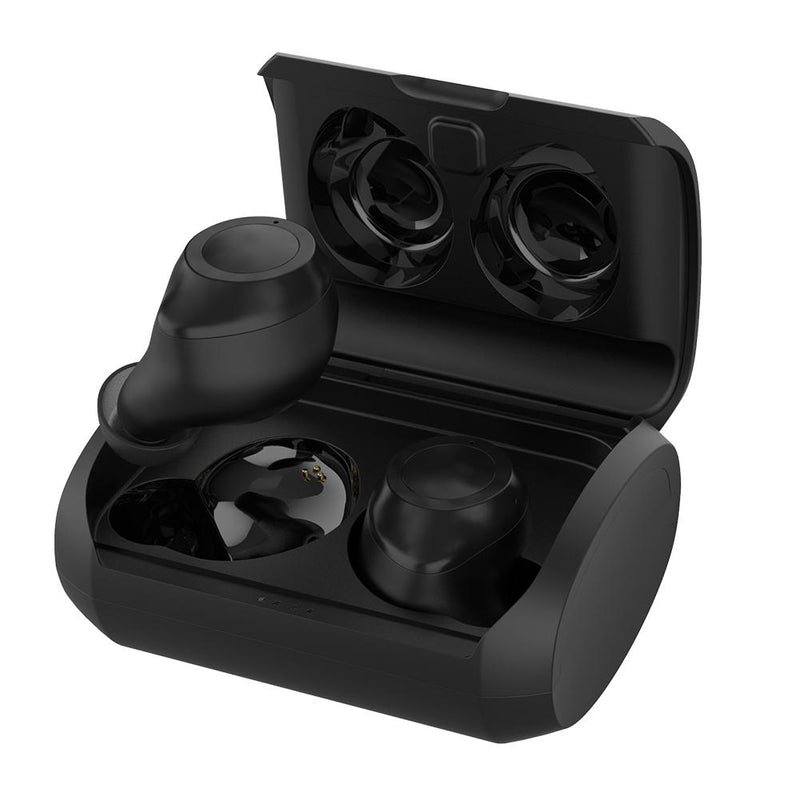 Bakeey T1 bluetooth 5.0 TWS Earphone Stereo Wireless Headphone with 400mAh Charging Box Phone Holder