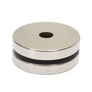 2pcs N35 30mm x 5mm Strong Countersunk Magnets 5mm Hole Rare Earth Neodymium Magnets