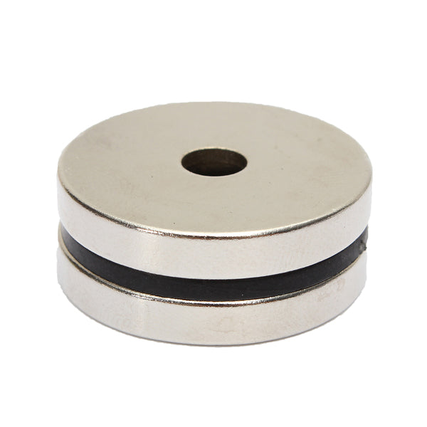 2pcs N35 30mm x 5mm Strong Countersunk Magnets 5mm Hole Rare Earth Neodymium Magnets