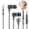 Binai AH-1 3.5mm Audio Holographic Chip CNC Earphone Headphone Hifi Noise Cancelling Waterproof Wired Control Earbuds With Mic for Xiaomi Huawei