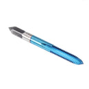 Drillpro 5Pcs M3-M8 Blue Coated Machine Screw Tap Drill Set Straight Flute Metric Thread Tap Drill Bit