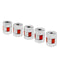 TWO TREES 2PCS 5*5 / 5*8 / 6.35*8mm Aluminium Plum Blossom Flexible Coupling for 3D Printer
