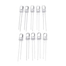 500pcs 5mm LED Diode 5 mm Assorted Kit Clear Warm White Green Red Blue UV Yellow Orange Pink F5 DIP DIY Light Emitting Diode Set