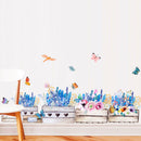 Miico FX64046 Flower Wall Sticker Children's Room And Kindergarten Decorative Wall Sticker  DIY Sticker