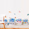 Miico FX64046 Flower Wall Sticker Children's Room And Kindergarten Decorative Wall Sticker  DIY Sticker