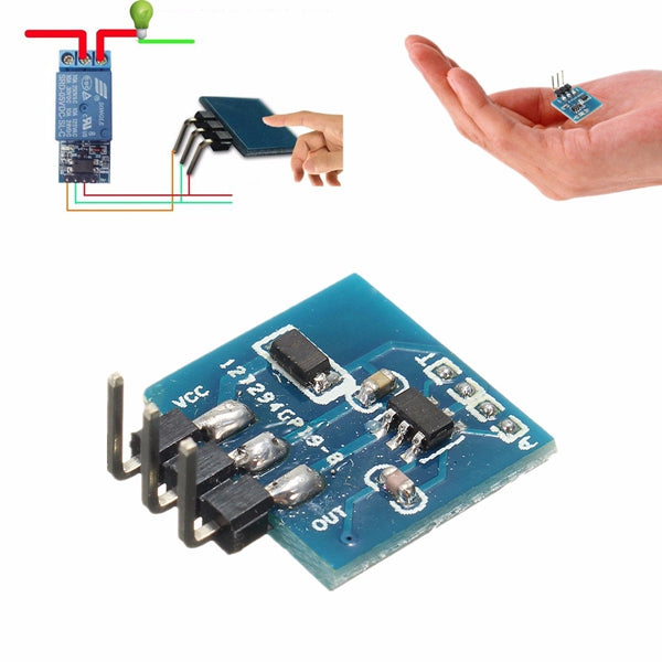3pcs TTP223B Digital Touch Sensor Capacitive Touch Switch Module