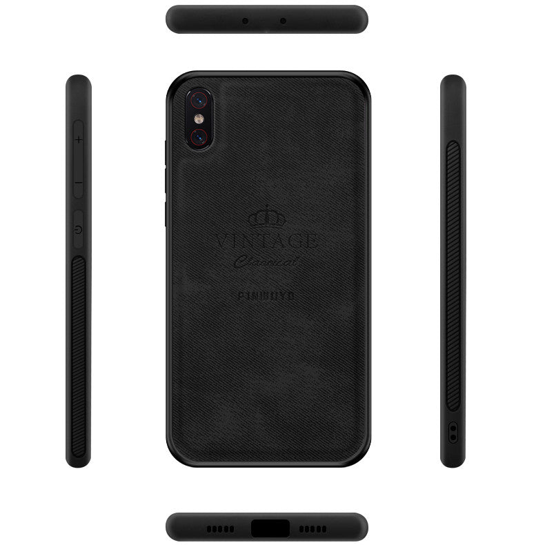 Mofi Honorable 3D Technology Pattern PU Leather Soft TPU Protective Case for Xiaomi Mi8 Mi 8 Pro / Xiaomi Mi8 Mi 8 Explorer Edition
