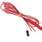 Dual Head Extruder V6 Hot End Extruder With Wire For 3D Printer