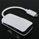 USB 3.1 Type-C to 2-Port USB 2.0 Hub Micro USB RJ45 LAN Gigabit Ethernet Adapter