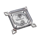 SIERRACOOL Desktop Computer CPU Water Cooling Head 0.4mm Micro Watercourse Acrylic Plate CPU Water Block with G1/4 Inner Thread