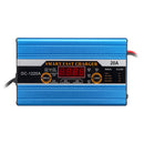 20A/30A/40A Battery Lead-acid 20Ah To 200Ah Smart Charger Multifunction For Car Motorcycle LCD Display