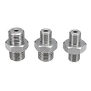 PCP Charging Hose Quick Coupler 1/4Male-1/4Male BSP 1/4 Male-1/8 Male Adapter