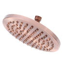 8 Inch Bathroom Rain Shower Head Antique Red Copper Round Vintage Retro Shower Head