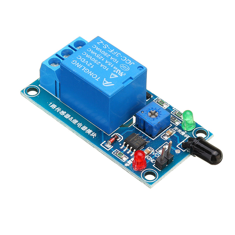 Flame Flare Detection Sensor Module 12V Infrared Receiver Module