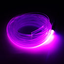 4 In 1 LED Interior EL Strip Lights RGB Optical Fiber Decoration Under Glowing Rock Light App bluetooth Control For Motorcycle Automobile Car