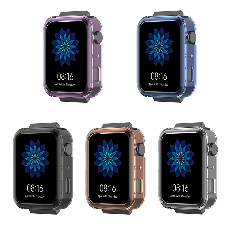 Transparent TPU Watch Case Cover Watch Cover for Xiaomi Watch