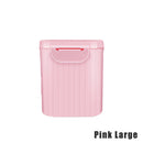 2 Layers Baby Kids Milk Powder Storage Box Food Formula Dispenser with Spoon Kitchen Storage Container