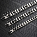 Titanium Steel Cuban Stainless Steel Male Bracelet