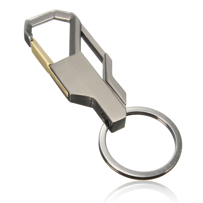 Mens Creative Alloy Metal Car Keyring Keychain Gun Black Cool Fashion Gift