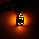 2pcs Canbus Error Free 581 BAU15S 1156 Turn Light Reversing light Indicator Amber 18 SMD 5050 LED