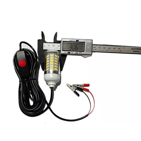 ZANLURE 12V Fishing Lamp 108pcs 2835 LED Underwater Fish Finder Light Pulls Shrimp Squid Krill Fishing Lure Light