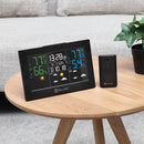 DIGOO DG-8270A Ultra Thin Color Screen Weather Forecast Station Temperature Humidity Sensor Snooze Alarm Clock