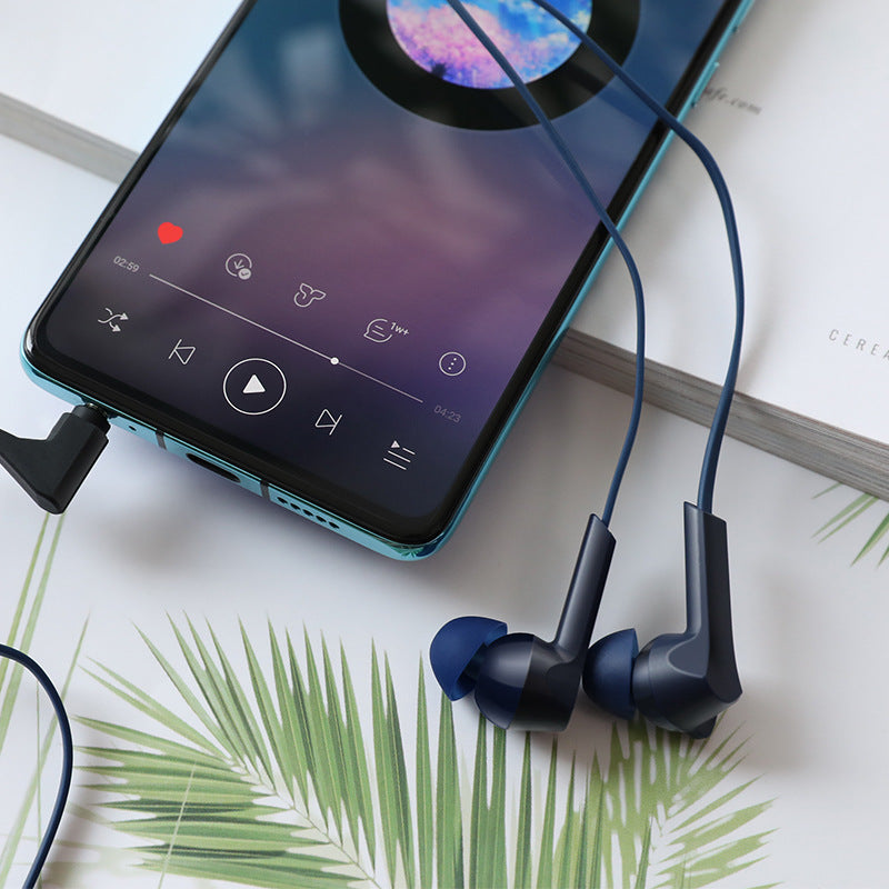 HOCO M72 Universal 3.5mm Wire Control In-ear Earphone Headphone with Mic for Mobile Phones