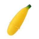Novelty Squeeze Pop Out Silicone Banana Doll Stress Relief Toy Keychain Funny Gift