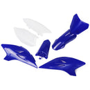 Motorcycle Blue Full Fender Fairing Covers Kits Dirt/ Pit/ Bike For Yamaha TTR50 2006-18