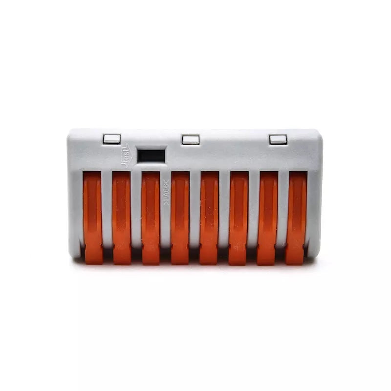 10Pcs PCT-218 8Pin Universal Connectors Terminals Electric Cable Wire Connector Terminal Block Cable Terminals