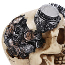 Halloween Skull Head Skeleton Ornament Devil Bones Statue Halloween Sculpture Desktop Decorations