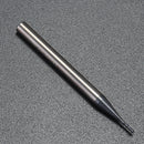 Drillpro 1mm 4 Flutes End Mill Cutter 50mm Length Tungsten Carbide Milling Cutter CNC Tool