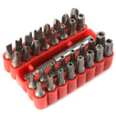 33pcs Security Hole Hex Star Spanner Electric Star Screwdriver Hex Bit Set Magnetic Holder Rod