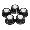 25pcs MF-A01 Bakelite Potentiometer Knob Cap Hat Diameter 20mm Bore Diameter 6.4mm For RV24YN WH118