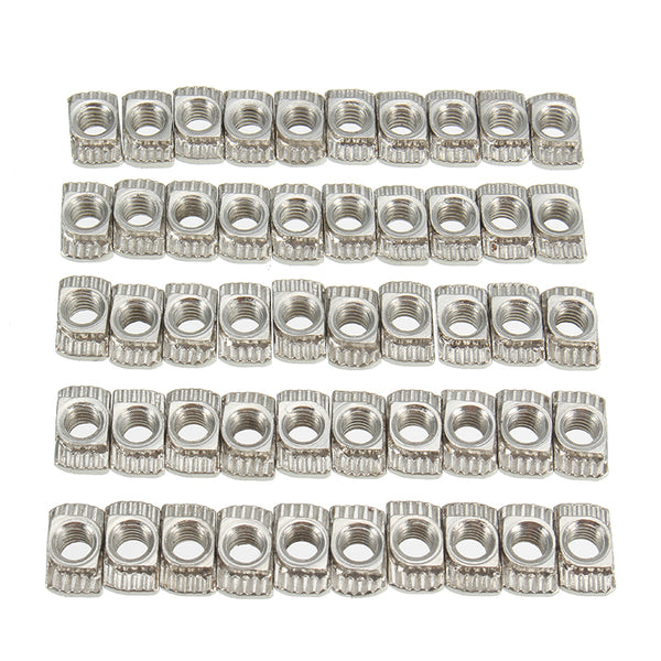 50PCS M4 Aluminum Hammer Nut Connector for 3D Printer Part