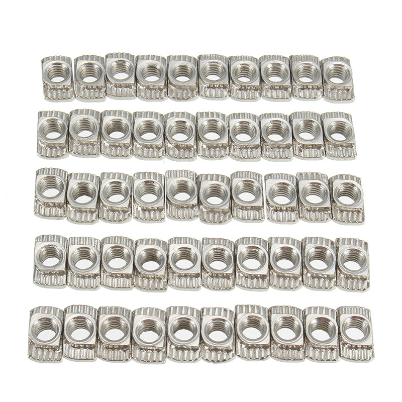 50PCS M4 Aluminum Hammer Nut Connector for 3D Printer Part