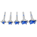 Drillpro Blue 15 20 25 30 35mm Forstner Drill Bit Wood Auger Cutter Hex Wrench Woodworking Hole Saw For Power Tools