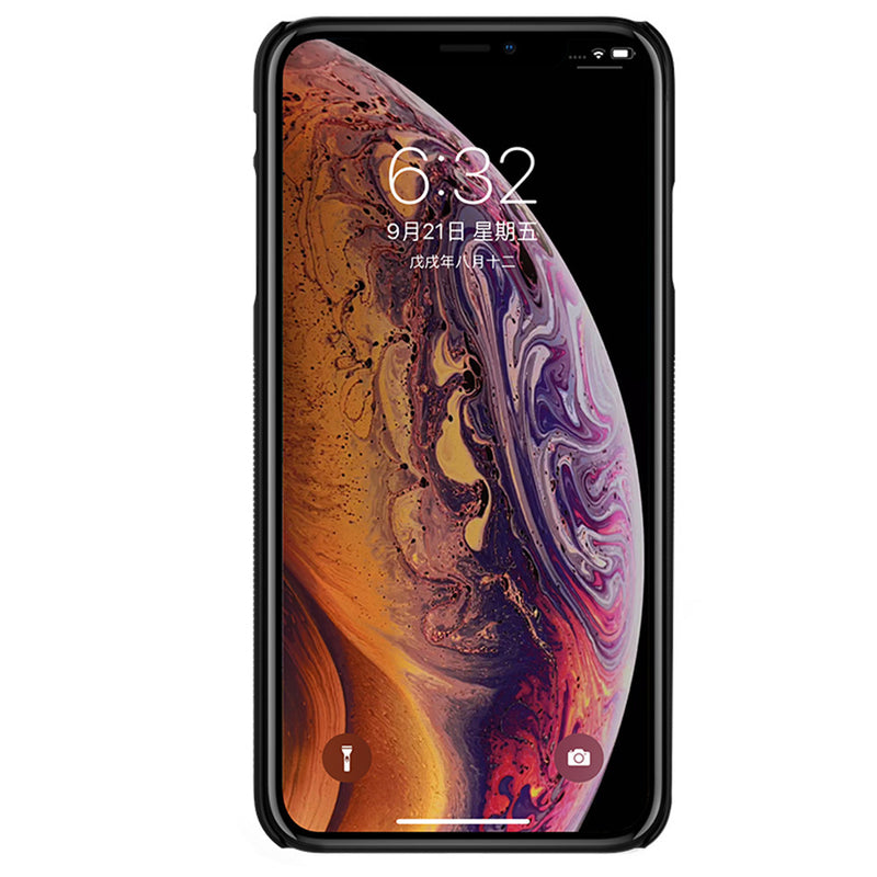 NILLKIN Matte Hidden Finger Ring Holder Shockproof Back Cover Protective Case for iPhone XS MAX