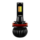 2pcs 35W 9005 9006 H7 H11 H8 H3 880 H4 LED Ice Blue and Gold Car Fog Lights Lamps Aluminum Alloy